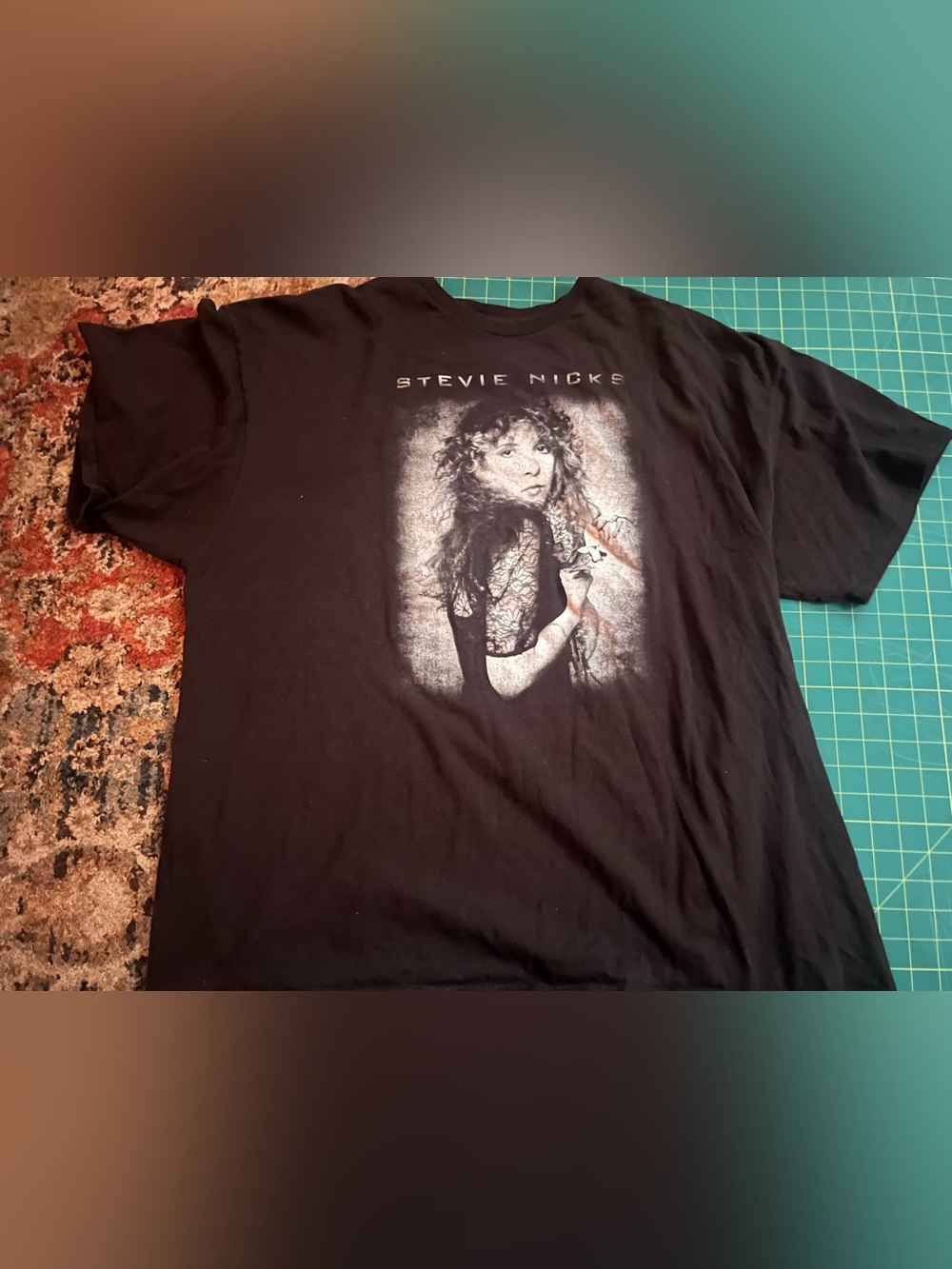 Black Graphic Stevie Nicks tee